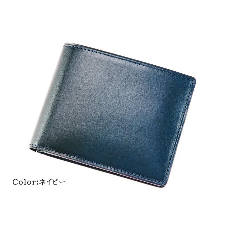 メンズ 財布 二つ折り 小銭入れなし カード札入 キプリス URUSHI 漆 CYPRIS 純札 本革 日本製 ブランド jaCHRO Leather 4327の画像