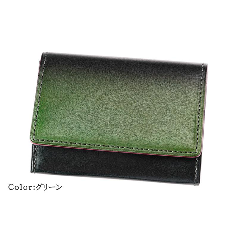 ミニ財布 財布 メンズ 本革 コンパクト オールイン 財布 本革 日本製 キプリス URUSHI 漆 CYPRIS スリム 小さい 使いやすい jaCHRO Leather 4331の画像