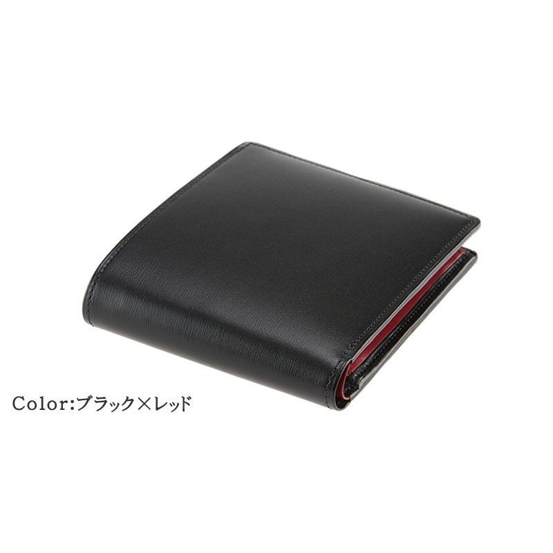 CYPRIS ケース 赤 日本製 通しマチ名刺入れ｜コードバン＆シラサギ