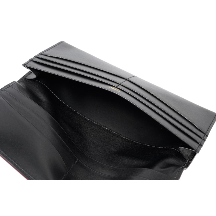 財布 メンズ 長財布 本革 日本製 小銭入れあり ササマチ 束入 キプリス URUSHI HAKU 漆 金箔 CYPRIS jaCHRO Leather 4757の画像