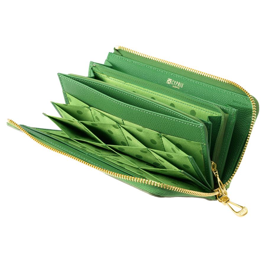 CYPRIS（キプリス） 長財布 レディース 小銭入れ仕切りあり 本革 日本