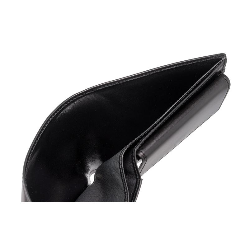 CYPRIS（キプリス） メンズ 財布 二つ折り 小銭入れあり コードバン