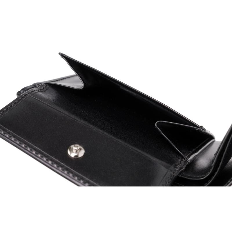 CYPRIS キプリス オイルシェルコードバン ルーガショルダー 二つ折り財布 CYPRIS（キプリス） メンズ 財布 二つ折り 小銭入れあり コードバン