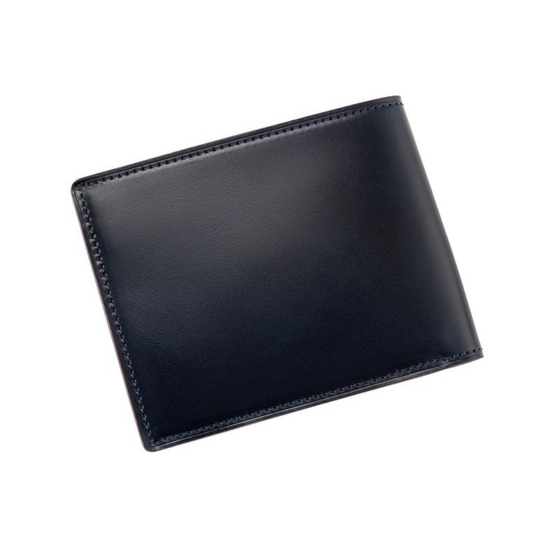 メンズ 二つ折り 財布 コードバン 小銭入れ付き 札入 オイルシェルコードバン ＆ ヴァケッタ レザー 本革 日本製 レーデルオガワ 父の日 ギフト 5462の画像