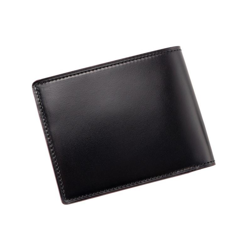 メンズ 二つ折り 財布 コードバン 小銭入れ付き 札入 オイルシェルコードバン ＆ ヴァケッタ レザー 本革 日本製 レーデルオガワ 父の日 ギフト 5462の画像