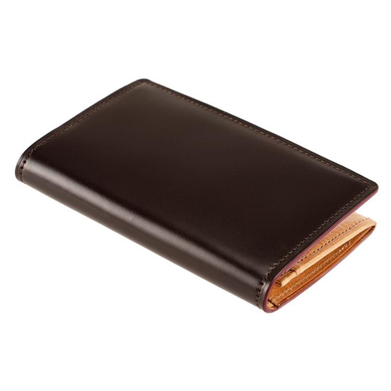 メンズ 名刺入れ ブランド コードバン 革 日本製 キプリス CYPRIS オイルシェルコードバン ＆ ヴァケッタ レザー レーデルオガワ カードケース 父の日 5463の画像