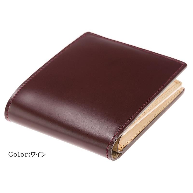 メンズ 財布 二つ折り 小銭入れあり コードバン キプリス CYPRIS メンズ 財布 二つ折り 小銭入れあり コードバン キプリス CYPRIS