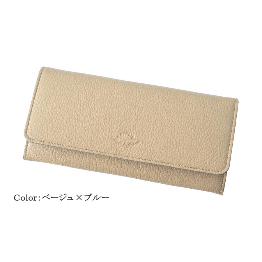 長財布 かぶせ レディース 小銭入れ仕切りあり 本革 日本製 かぶせ キプリス CYPRIS 財布 ルミナス 使いやすい 母の日 プレゼント 6448の画像