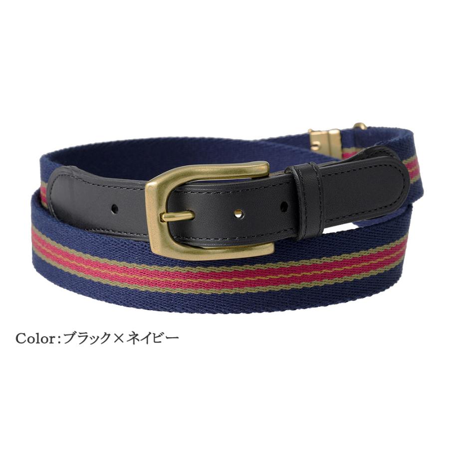 J.PRESS ベルト メンズ アイビーテープベルト 1 ブランド アイビースタイル 紳士 30mm 幅 3cm 日本製 父の日 ギフト 誕生日 プレゼント 7260_4