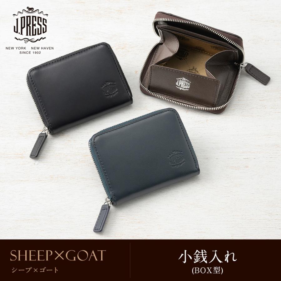 J.PRESS（J.プレス） 小銭入れ メンズ コインケース シープ×ゴート ジェイプレス 本革 ブランド 父の日 ギフト 彼氏 誕生日 プレゼント  羊革 やぎ革 7765 : ノイジャパン - 通販 - Yahoo!ショッピング