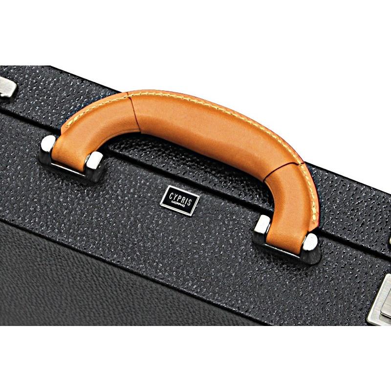 キプロス本革黒アタッシュケース②