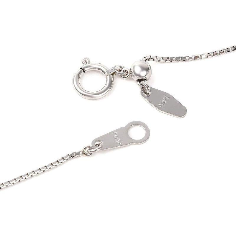 ✨美品✨ ハッピーグッツショップ プラチナ ネックレス ベネチアン チェーン 60cm フリーアジャスター 幅 0.8mm Pt850 【4058957876】(23020円)