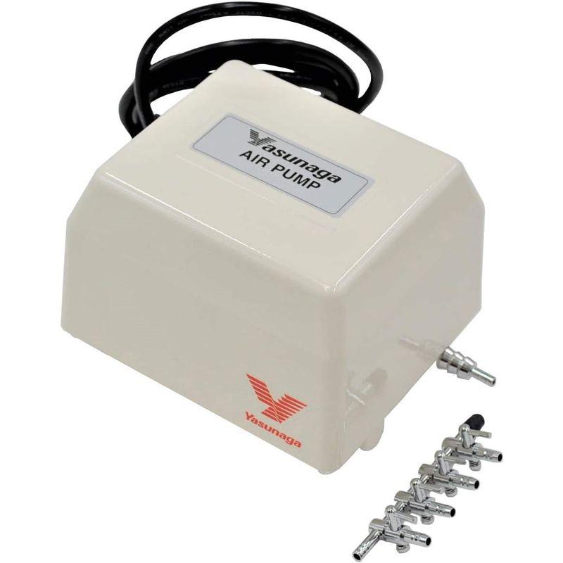 YP-20A（４方分岐管付き）安永エアポンプ エアーポンプ 水槽 20A 安永エアポンプ ４方分岐管付き エアーポンプ 水槽 　