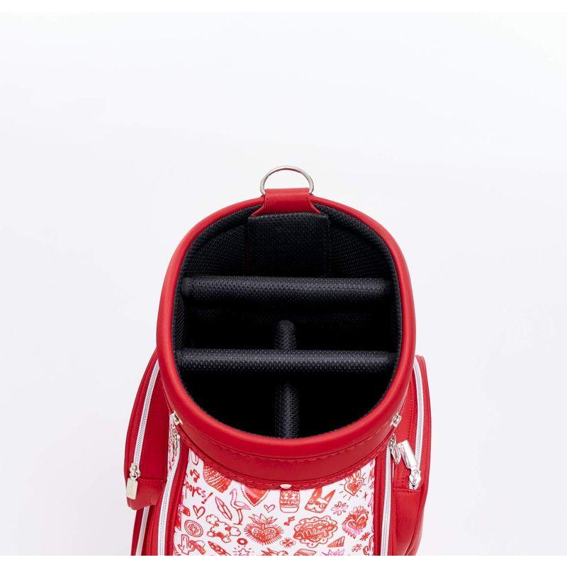 海外品 エムユースポーツ(M・U SPORTS) キャディバッグ レッド 8.5型 レディース メキシカン総柄 703D1122 【LW5630041777】(20205円)