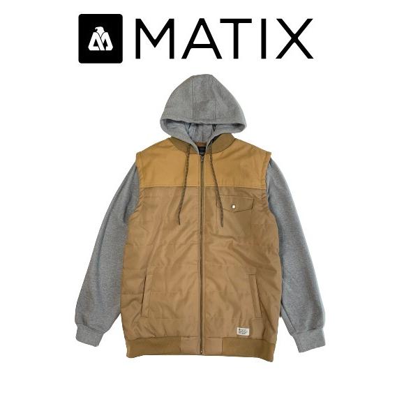 MATIX 　マティックス　フード付　 ジャケット 中綿　ベスト　 アウター　スケーター　スノボ　サーフ　DVS 　001840201-071  :001840201-071:noisy-ストア - 通販 - Yahoo!ショッピング