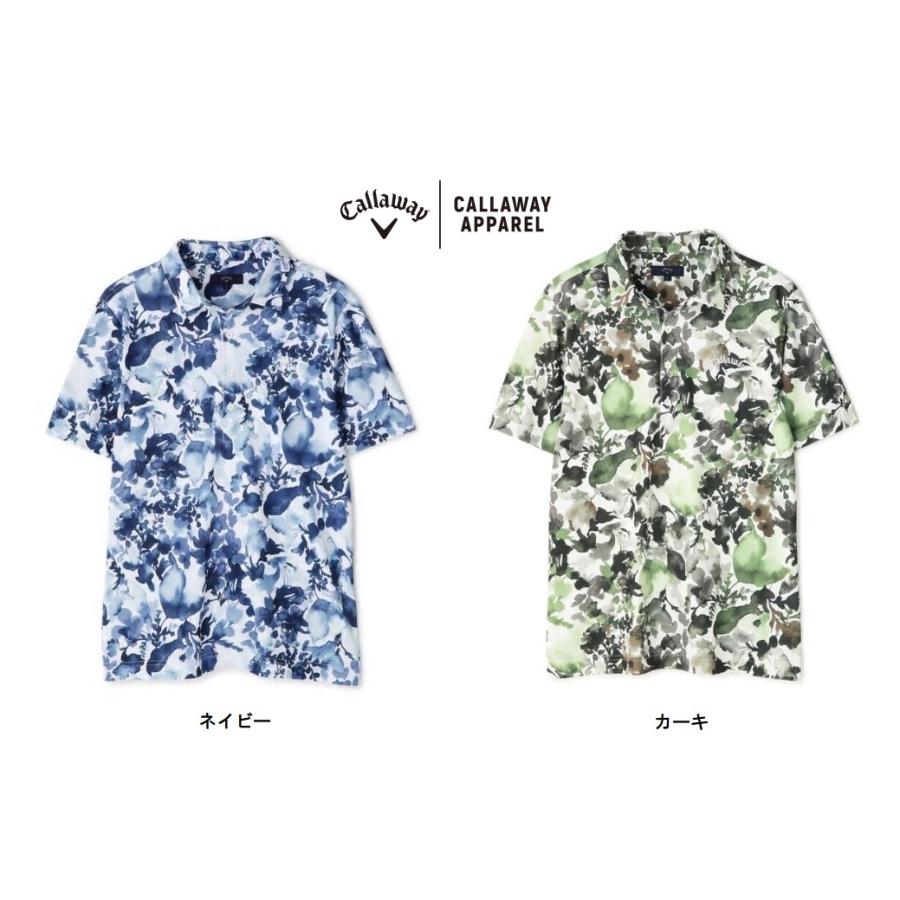 キャロウェイ ポロシャツ 石川遼 半袖 ゴルフ ウェア Callaway Golf ポロシャツ 水墨柄 ポロ メンズ 男性用 Noisy ストア 通販 Yahoo ショッピング