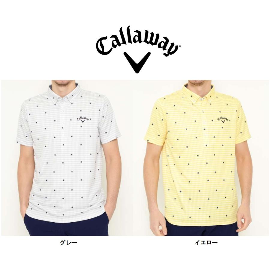 キャロウェイ ポロシャツ 半袖 ゴルフ ウェア Callaway Golf ポロシャツ 星柄 ポロ メンズ 男性用 Noisy ストア 通販 Yahoo ショッピング
