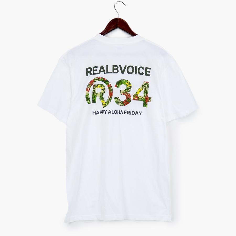 RealBvoice リアルビーヴォイス   10451-11857　　春　夏　Tシャツ　ボタニカル R34 Tシャツ｜noisy-store｜03