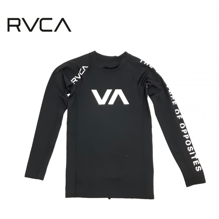 RVCA ルーカ ラッシュガード メンズ 男性用 長袖 タイト ハイネック 海