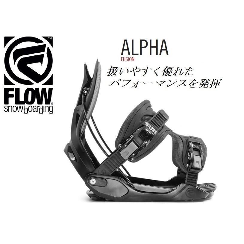 FLOW ALPHA 2020 2019 フロー アルファ FUSION スノーボード ビンディング ワンタッチ ステップイン Binding  SNOWBOARD　送料無料 : alpha20 : noisy-ストア - 通販 - Yahoo!ショッピング