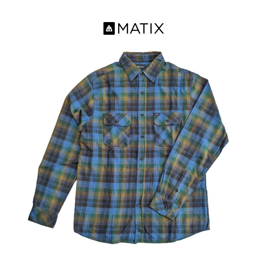 MATIX（マティックス） 長袖シャツ BRONX ネルシャツ チェック