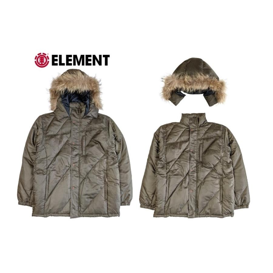 ELEMENT（エレメント） スケボー アウター ブルゾン ダウン 冬