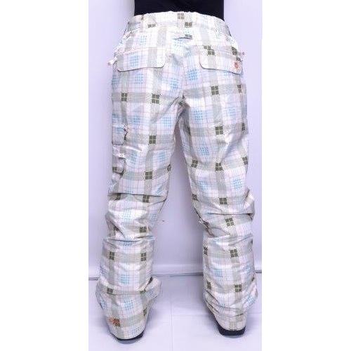 Roxy スキーウェア　イエロー　Mサイズ　パンツセット　チェック　グレー Roxy スキーウェア イエロー Mサイズ パンツセット チェック グレー