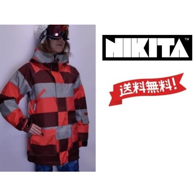NIKITA スノーボードウェア ニキータ RED ボーダー サイズM　 レディース ジャケット ボードウエア　セール　正規販売店 送料無料 :  nikita : noisy-ストア - 通販 - Yahoo!ショッピング