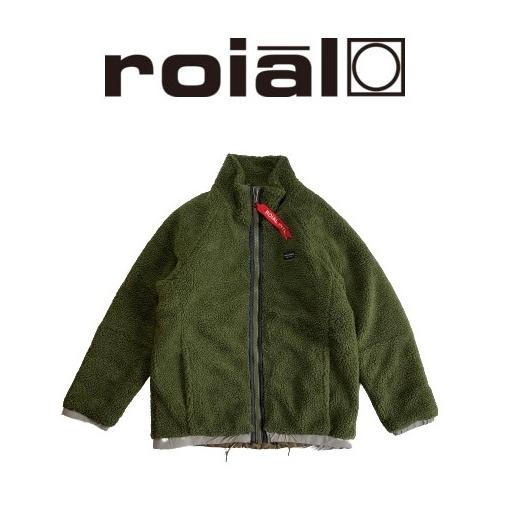 roial（ロイアル） フリース ジャケット アウター ブルゾン ダウン