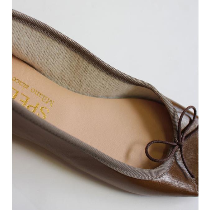 【nano・universe】SPELTA / 別注 SOFIA バレエシューズ s20】スペルタ SPELTA レザーバレエシューズ（SOFIA）【キャンセル返品