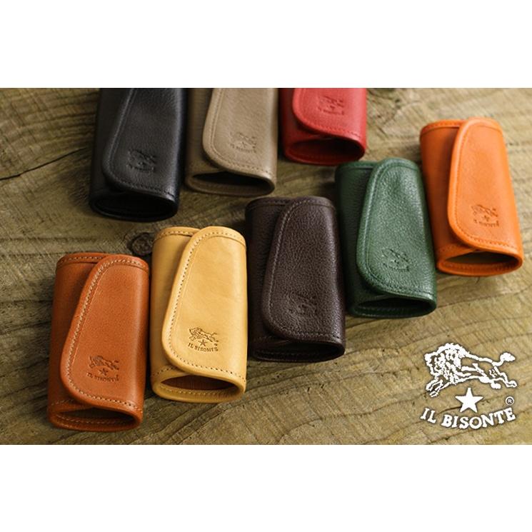 【新品未使用】 イルビゾンテ ILBISONTE キーケース IL BISONTE イルビゾンテ キーケース リング付きキーケース(6連) 商品