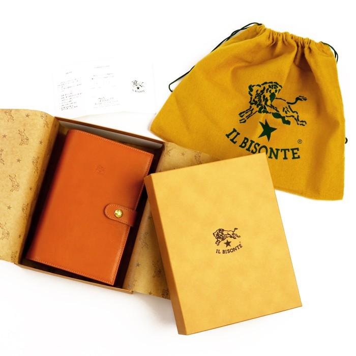 IL BISONTE イルビゾンテ 文房具 ワンスナップシステム手帳(大