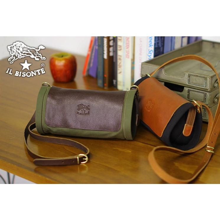 イルビゾンテ レザー×キャンバス　ショルダーバッグ　斜め掛け 楽天市場】イルビゾンテ ショルダー キャンバスの通販