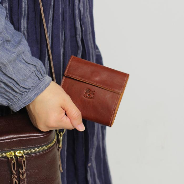 IL BISONTE（イルビゾンテ） 財布 二つ折り財布 バケッタヴィンテージ