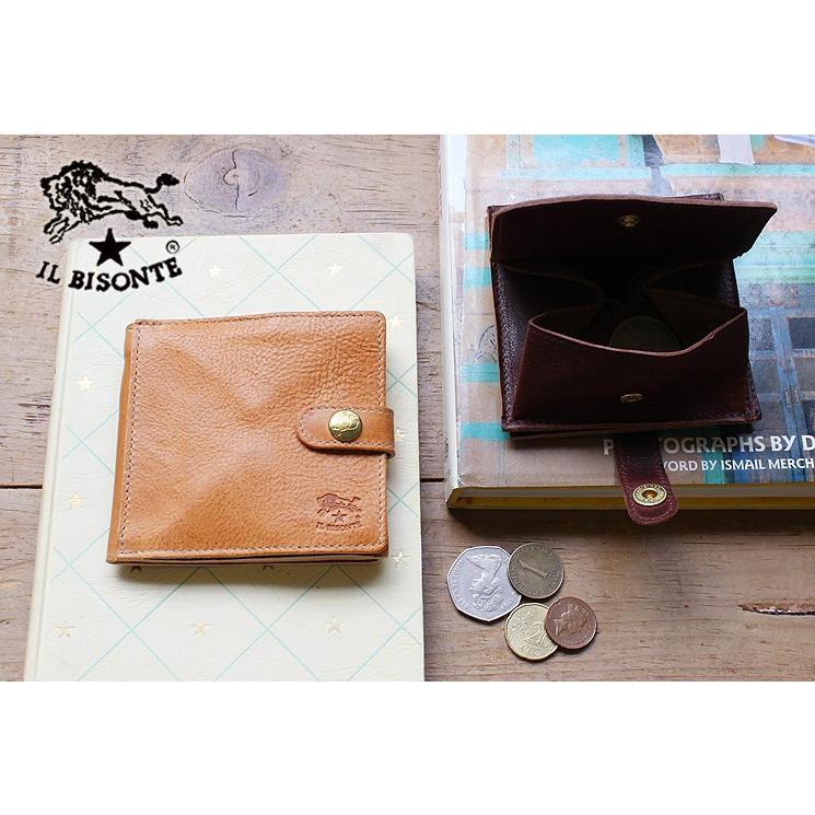 イルビゾンテ 財布 バケッタヴィンテージレザースナップボタン止め