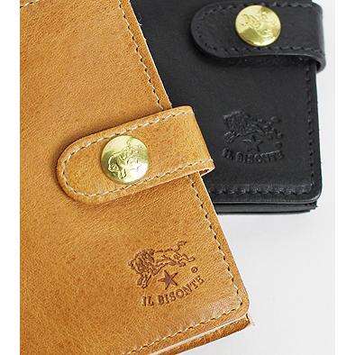 イルビゾンテ 財布 二つ折り財布 バケッタヴィンテージレザースナップ