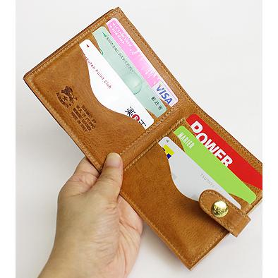 イルビゾンテ IL BISONTE 2つ折り財布 ヴァッケッタ イルビゾンテ 財布 二つ折り財布 バケッタヴィンテージレザースナップ