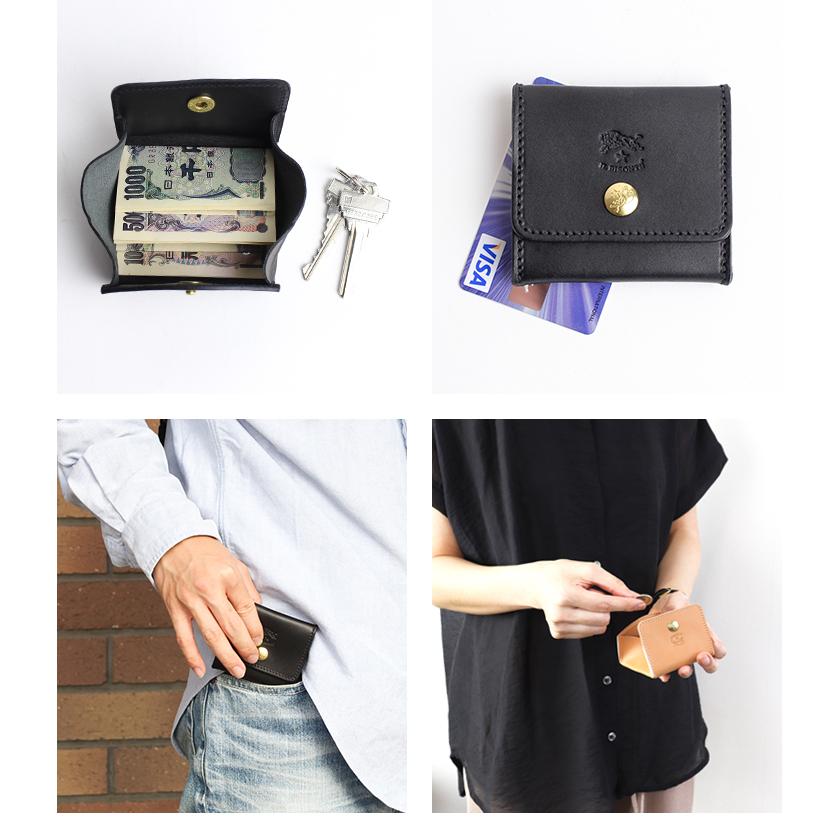 IL BISONTE（イルビゾンテ） 財布 バケッタスムーススクエアコイン