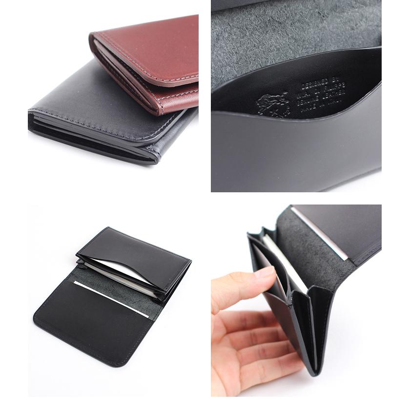 IL BISONTE（イルビゾンテ） カードケース バケッタスムース二つ折り