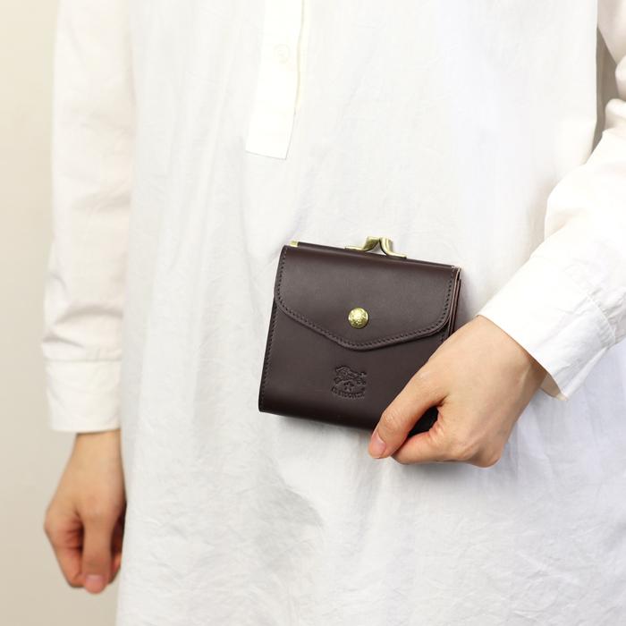 イルビゾンテ 財布 バケッタスムーススクエアがま口財布 54152311240