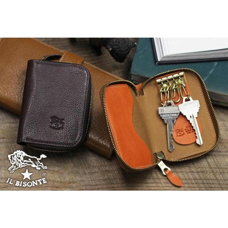 イルビゾンテ キーケース ラウンドジップキーケース 商品番号 Il Bisonte 送料無料 ギフトラッピング無料 Ilb イルビゾンテ正規取扱店ノワ 通販 Yahoo ショッピング