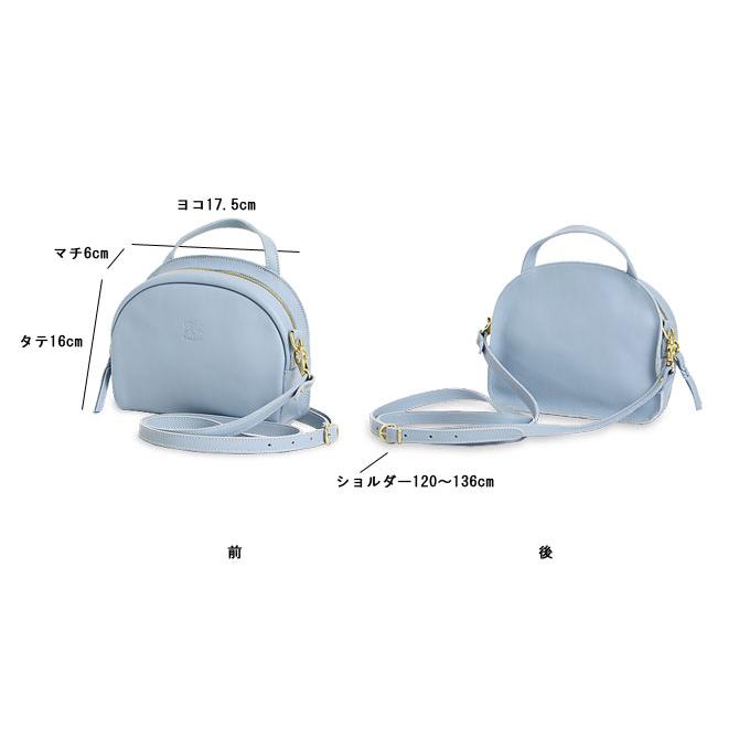 IL BISONTE イルビゾンテ バッグ シーズンカラー半円2WAYポシェット