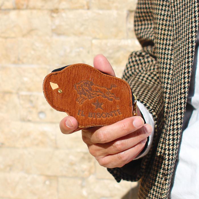日本限定 極美品✨ IL BISONTE バケッタムッカ ビリー ケース IL BISONTE（イルビゾンテ） 財布 コインケース 日本限定