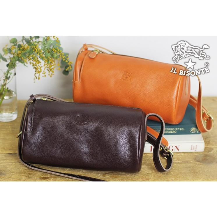 IL BISONTE（イルビゾンテ） バッグ ショルダーバッグ 筒形2WAYバッグ