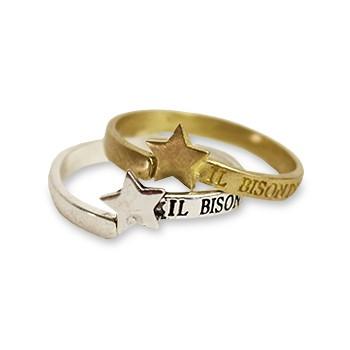 ☆IL BISONTE☆真鍮 バングル リング 指輪 廃盤 ゴールド IL BISONTE（イルビゾンテ） アクセサリー スターリング 商品番号