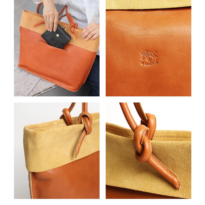 イルビゾンテ バッグ トートバッグ レザートートバッグ 54_1_ 54182305114 IL BISONTE bag (o)の画像