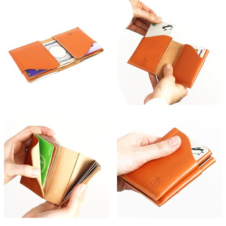 新品未使用 特別価格 イルビゾンテ 二つ折り財布 カードケース 144 IL BISONTE（イルビゾンテ） 財布 二つ折り財布(オールジップコイン