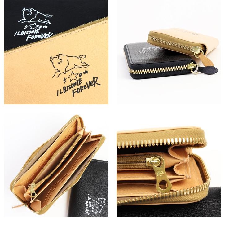IL BISONTE イルビゾンテ 日本正規取扱店 財布 50周年限定コの字 IL BISONTE イルビゾンテ 日本正規取扱店 財布 50周年限定コの字
