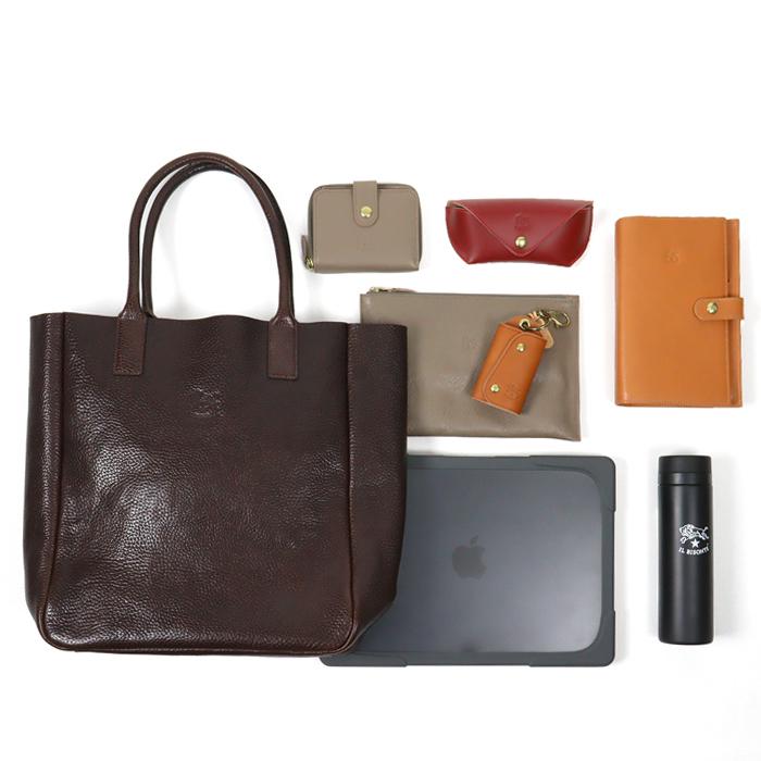 イルビゾンテ バッグ タテ型プレスエンボスレザートート 商品