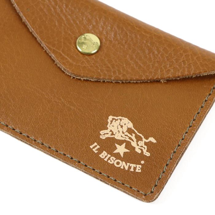IL BISONTE（イルビゾンテ） カードケース 日本限定 キーリング付き